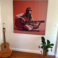 Kundenfoto: Joni Mitchell Gemälde von Paul Meijering, als artframe