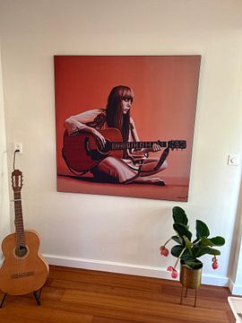 Customer photo: Joni Mitchell Painting by Paul Meijering