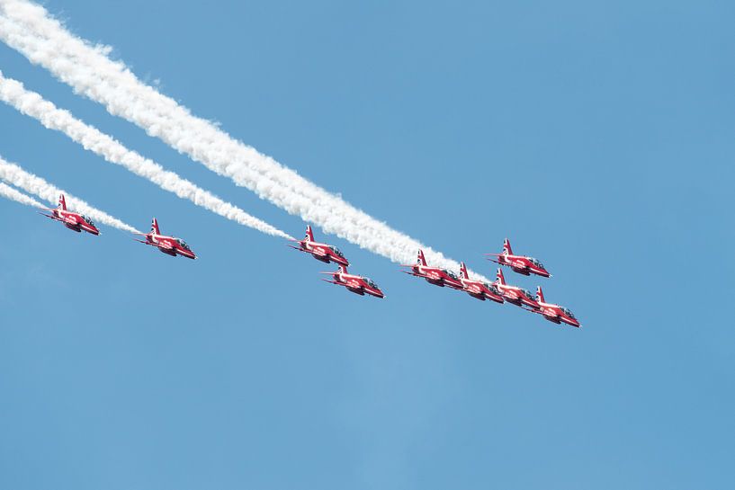 Engels demonstratieteam Red Arrows von Wim Stolwerk