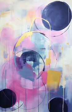 colorful abstract van Liv Jongman