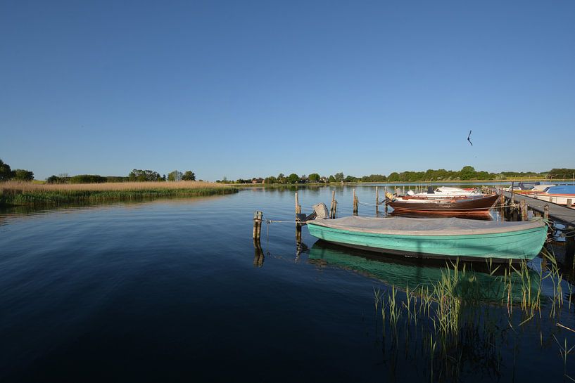 Fischerboote Wreecher See - Putbus auf Rügen von GH Foto & Artdesign