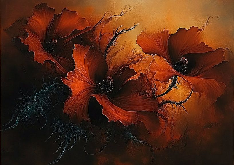 Fiery Dance by Wonderful Art
