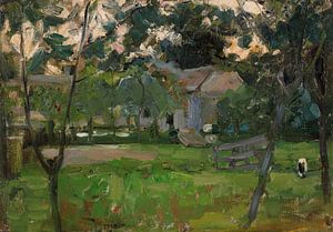 Bauernhof im Gooi, Piet Mondrian - 1901