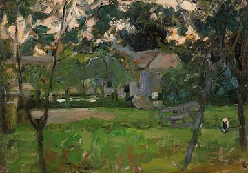 Bauernhof im Gooi, Piet Mondrian - 1901