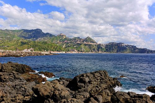 Blick auf Taormina