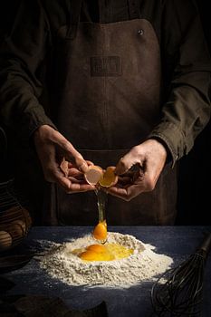 Tippen Sie auf ein Ei