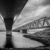 Moerdijk ponts des chemins de fer sur Eugene Winthagen