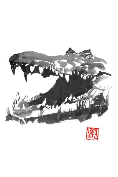 Krokodil von Péchane Sumie