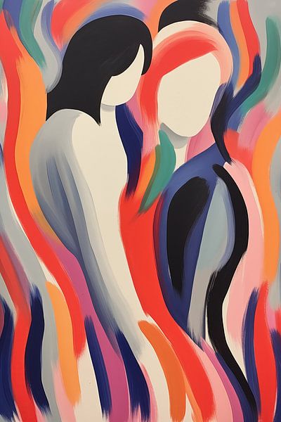 People abstract by Bert Nijholt