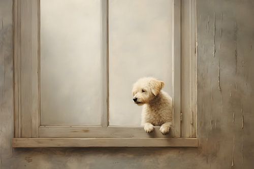 Dog at the window
