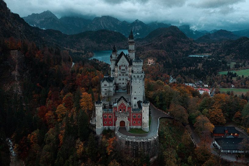 Neuschwanstein Castle by Hussein Muo