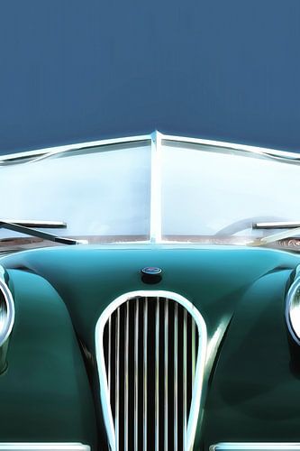 Klassieke auto – Oldtimer Jaguar MK de klassieke Engelse sportwagen