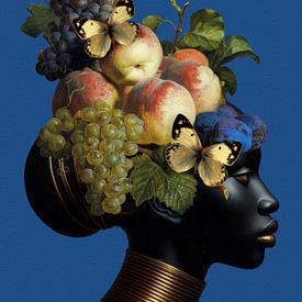 Gold and Fruit von Marja van den Hurk