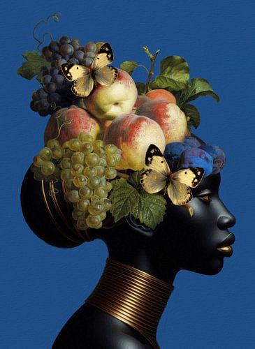 Gold and Fruit by Marja van den Hurk
