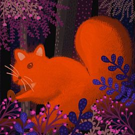Eichhörnchen. von Elena Orlowski