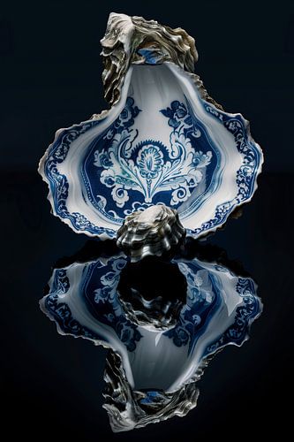 Huître en Delftware