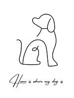 Thuis is waar mijn hond is