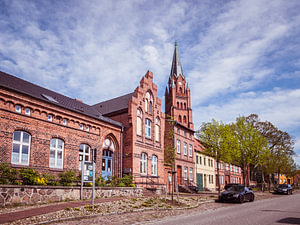 Stadtkirche in Röbel an der Mecklenburgische Seenplatte
