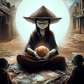 L'oracle des mondes silencieux sur Vythryd Arts