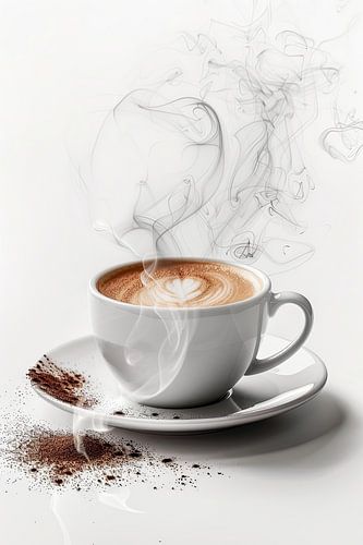 kop koffie of cappuccino