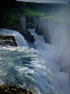 Gullfoss, IJsland van Eddy Westdijk