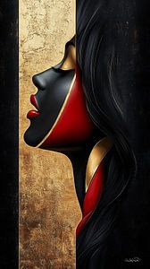 gold - schwarz - rot