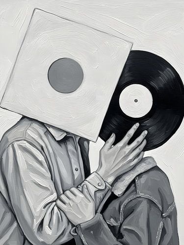 Vinyl Record Couple