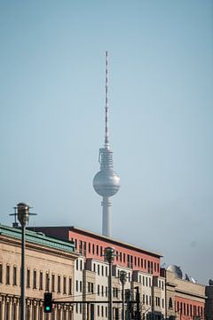 Fernsehturm Berlijn van Teun de Leede