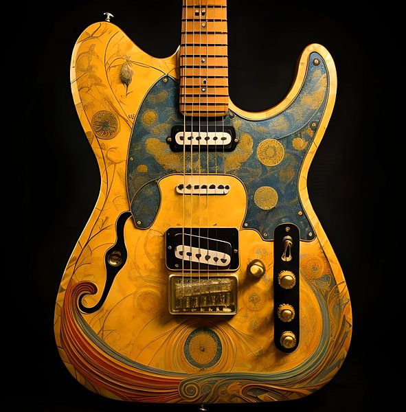 GuitArt no.10 van Gert-Jan Siesling