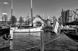 Historische Sfeer in de Veerhaven van Stedelijke landschappen - Rick Van der Poorten Fotografie