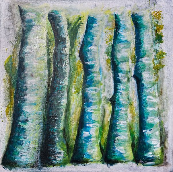 Birch Trees von Iris Holzer Richardson