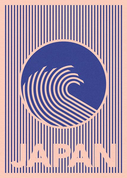 Great Wave of Japan by Rosi Feist