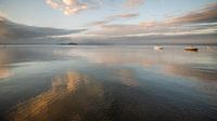 Spiegelingen in het meer