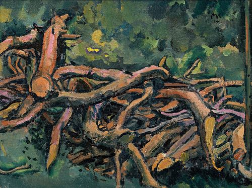 Koloman Moser, Pile de bois, 1914