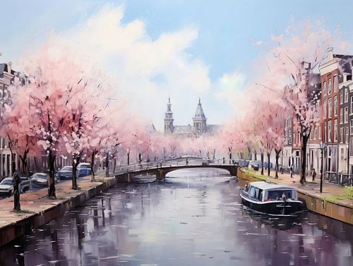 Sketch landscape Amsterdam