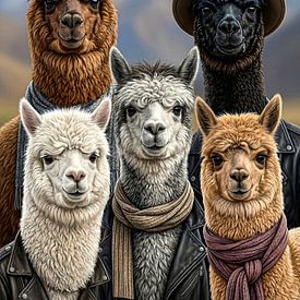 Die Alpaka Gang – Coolness im Hochgebirge von Max Steinwald