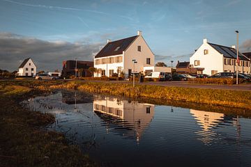 Witte Huizen Reflectie Geerpark van Zwoele Plaatjes