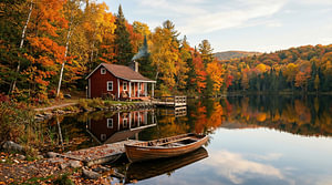 Herbstliche Reflexion