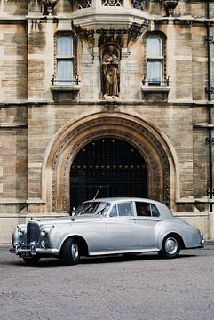 Engeland - Zilveren Bentley (Oldtimer) van Andrea Dorr Fotografie