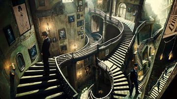 Chaplin's Escherian Exposition by Arjen Roos