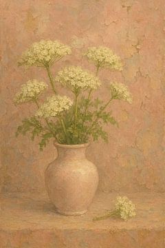 Berenklauw met gevallen bloem