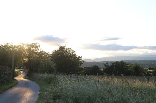 Sonnenuntergang zwischen den Pausen