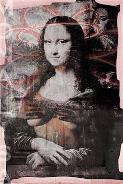 Mona Lisa - Not so innocent after all, naar het werk van Leonardo Da Vinci van MadameRuiz