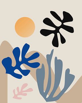 Inspired by Henri Matisse by Mad Dog Art