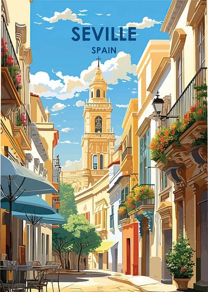 Séville Espagne par PublicArt77