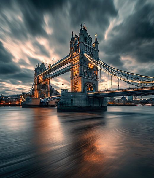 Architectuur in Londen van fernlichtsicht