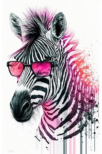 Zebra in stijl