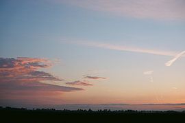 zonsondergang analoge fotografie van Mandy Markman