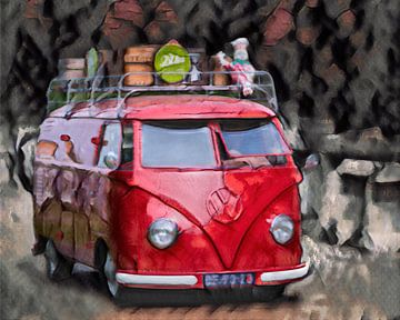 VW bus 22 van Marc Lourens