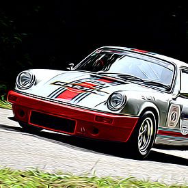 Porsche 911  Carrera RSR - Start 63  - Eggberg Klassik 2024 PHOTO ART 1.0 von Ingo Laue